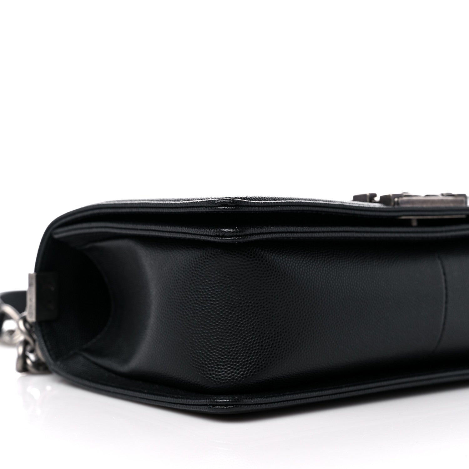 Chanel Caviar Quilted Medium Boy Flap Black 8 of 10