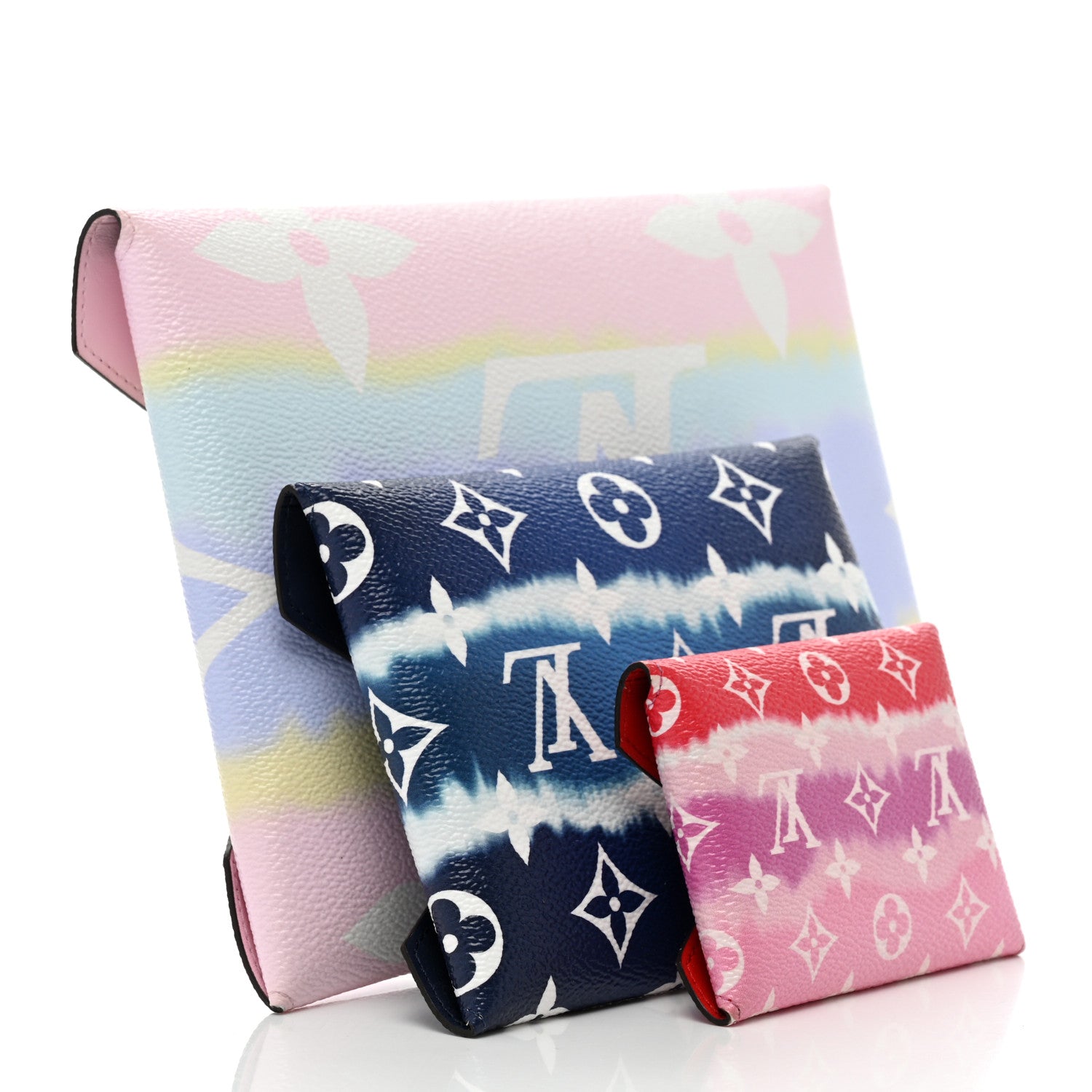 Louis Vuitton Monogram Escale Kirigami Pochette Set 3 of 9