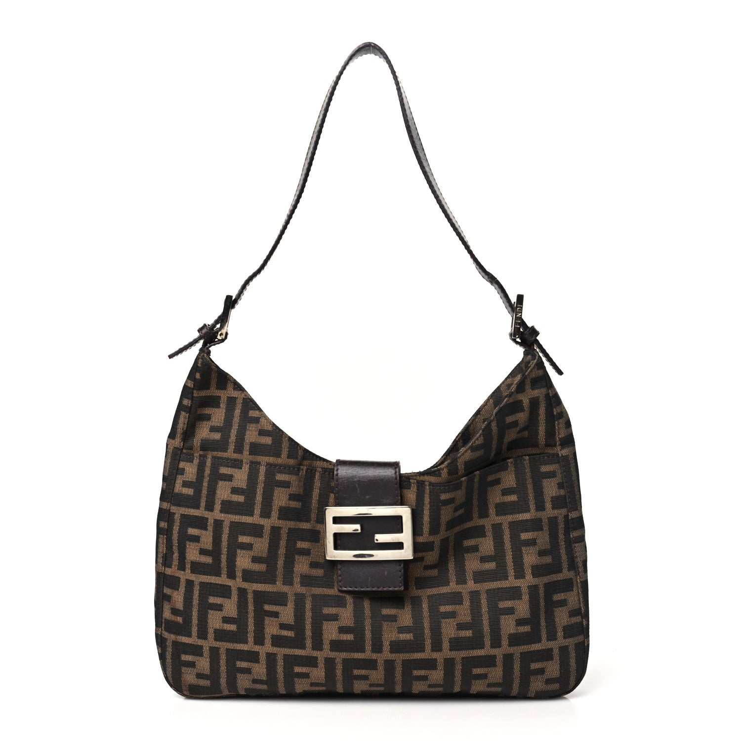 Fendi Zucca Hobo Tobacco 1 of 11