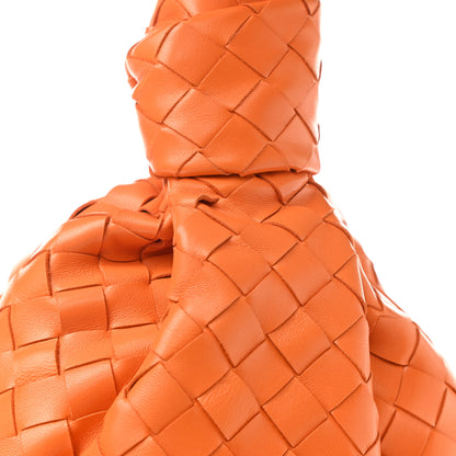 Bottega Veneta Nappa Intrecciato BV Twist Orange 8 of 10