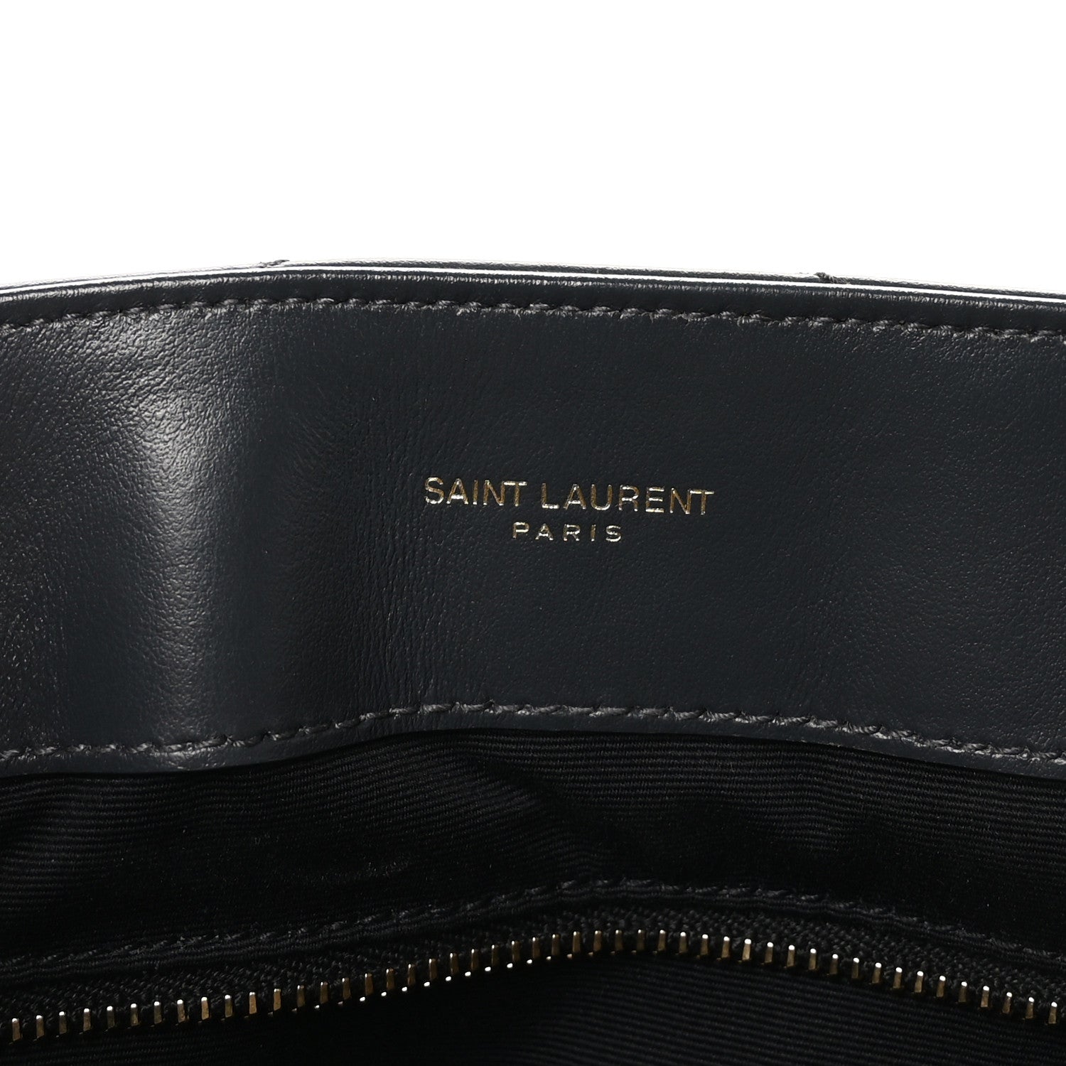 Saint Laurent Calfskin Y Quilted Monogram Medium Loulou Chain Satchel Dark Smog 7 of 10