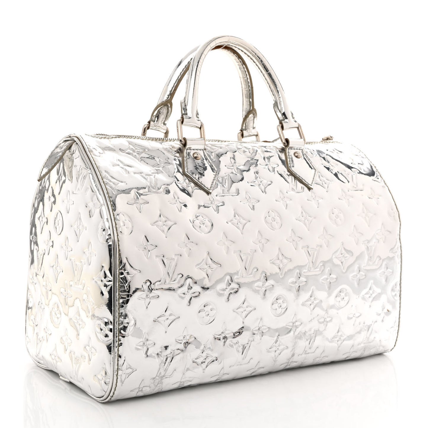 Monogram Miroir Speedy 35 Silver