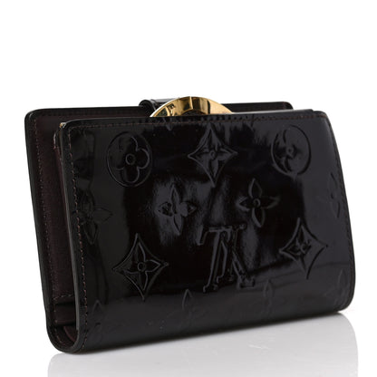 Louis Vuitton Vernis French Purse Wallet Amarante 3 of 7