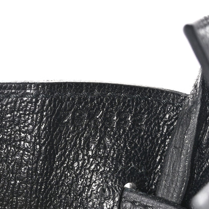Hermes Togo Birkin 25 Black 7 of 13