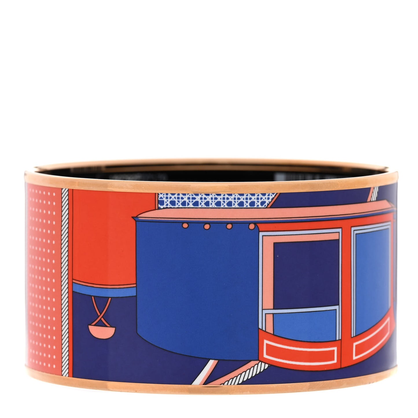 Enamel Printed Voiture A Transformation Extra Wide Bracelet 70