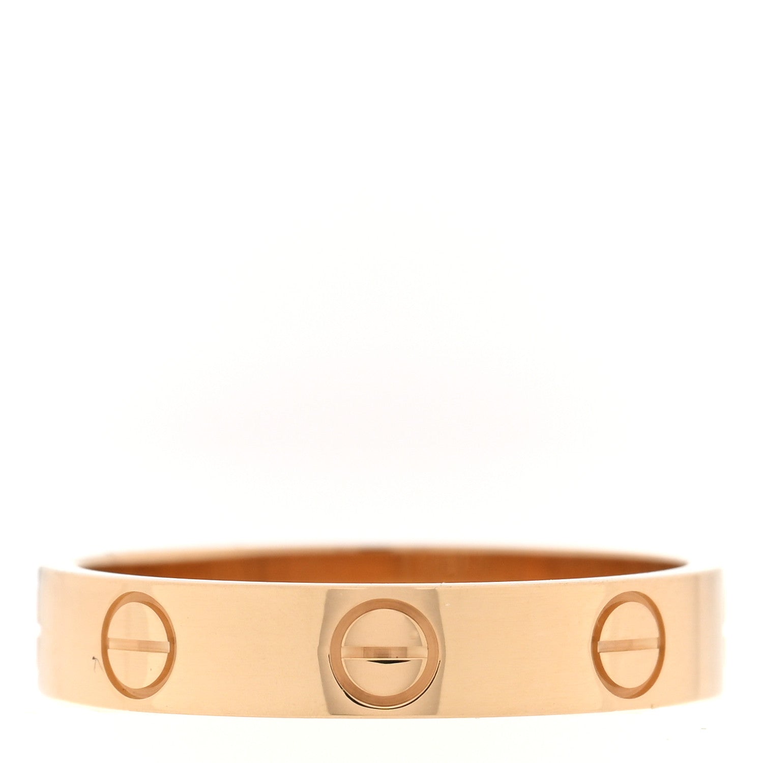 Cartier 18K Yellow Gold 3.5mm LOVE Wedding Band Ring 52 6 3 of 5