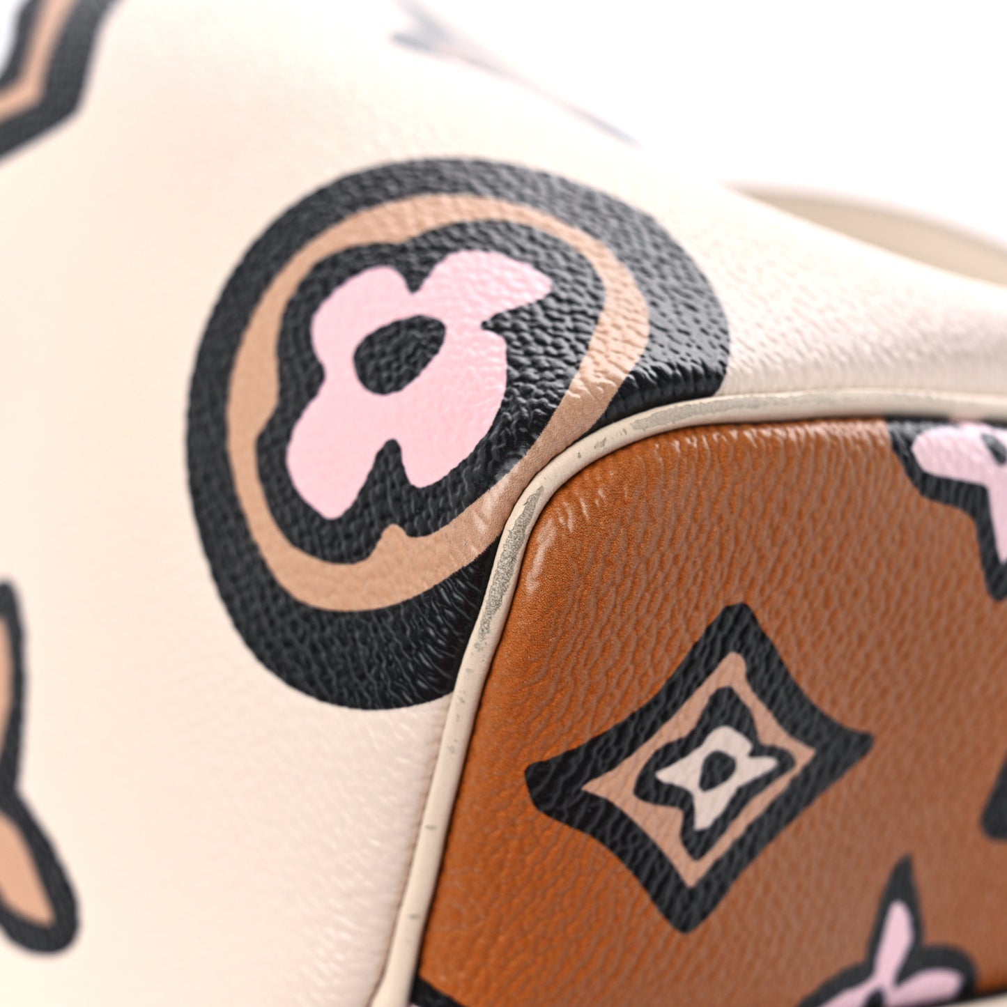 Monogram Giant Wild At Heart Speedy Bandouliere 25 Creme