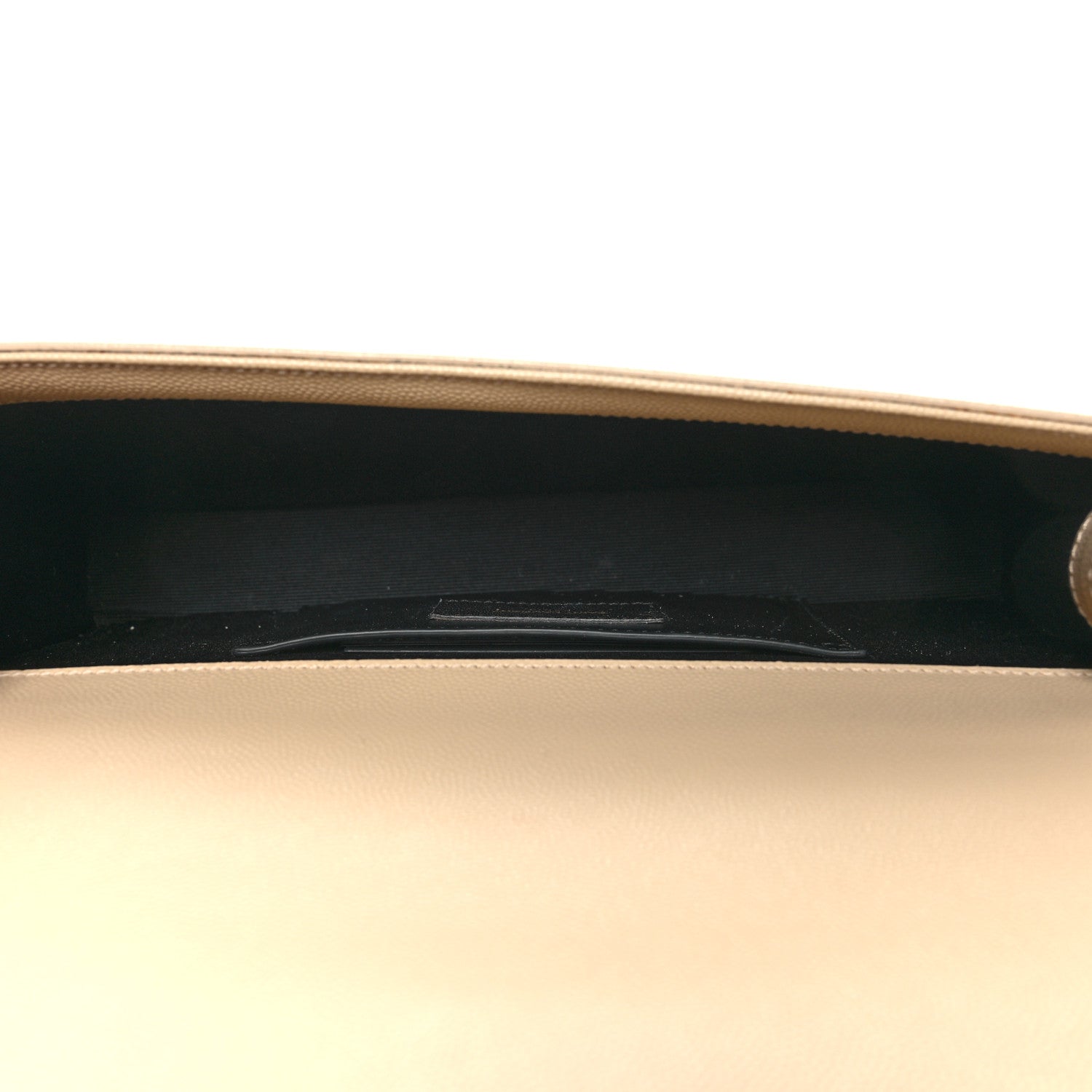 Saint Laurent Grain De Poudre Classic Monogram Cassandre Clutch Nude 5 of 12