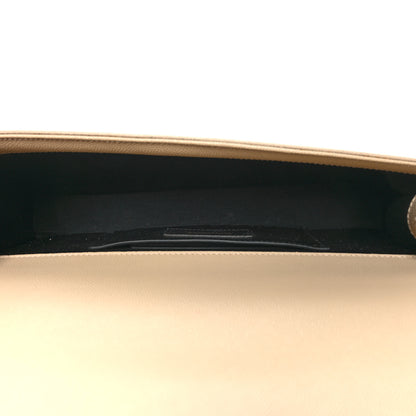 Saint Laurent Grain De Poudre Classic Monogram Cassandre Clutch Nude 5 of 12