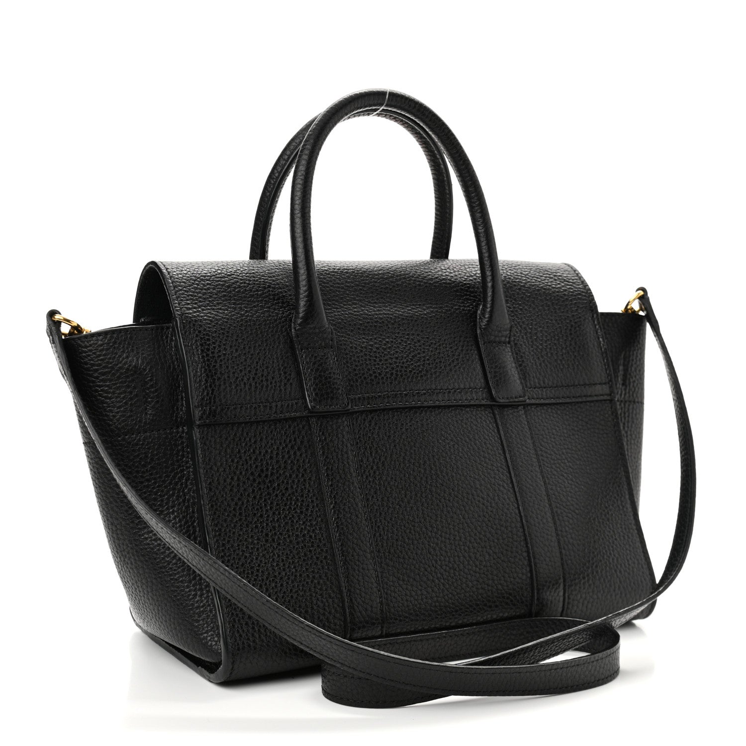 Mulberry Small Classic Grain Bayswater Black 3 of 21