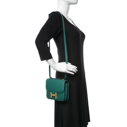 Hermes Epsom Constance 18 Malachite 2 of 22