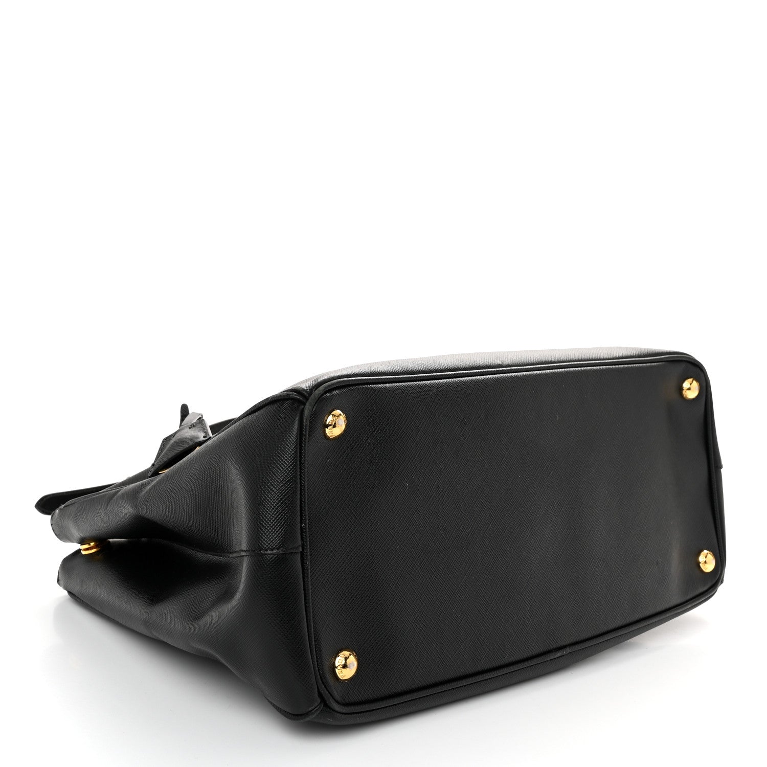 Prada Saffiano Medium Galleria Double Zip Tote Black 4 of 12
