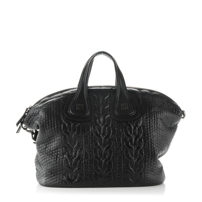 Givenchy Calfskin Cable Embossed Medium Nightingale Black 1 of 9