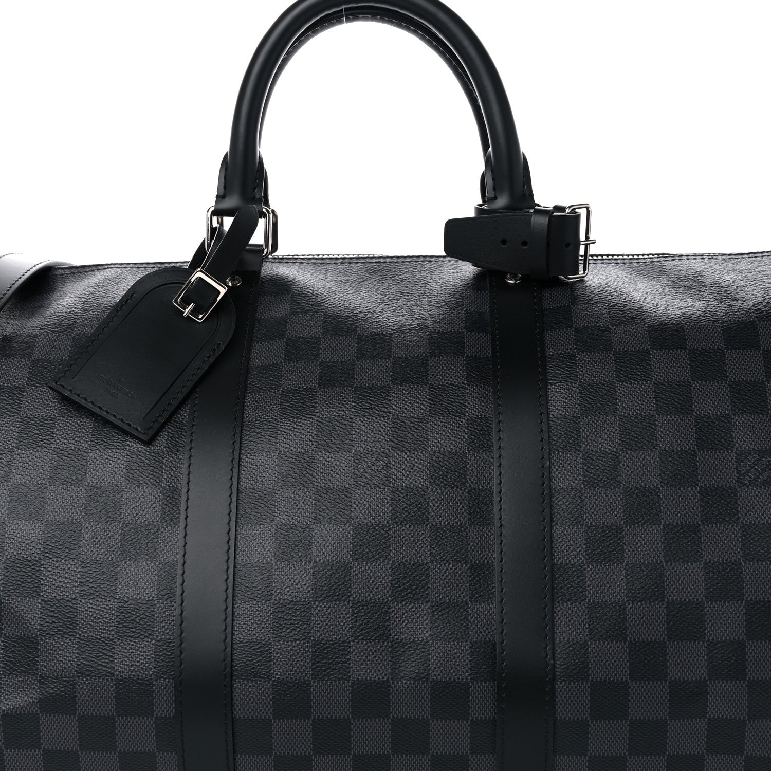 Louis Vuitton Damier Graphite Keepall Bandouliere 55 7 of 10