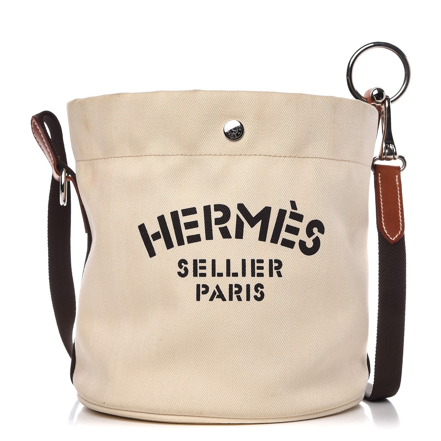 Natural Barenia Toile Sac De Pansage Grooming Bag