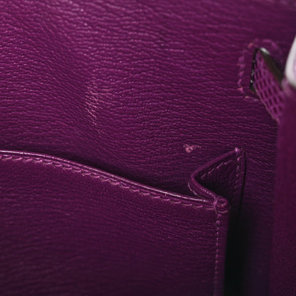 Hermes Lizard Kelly Sellier 25 Violet 15 of 15
