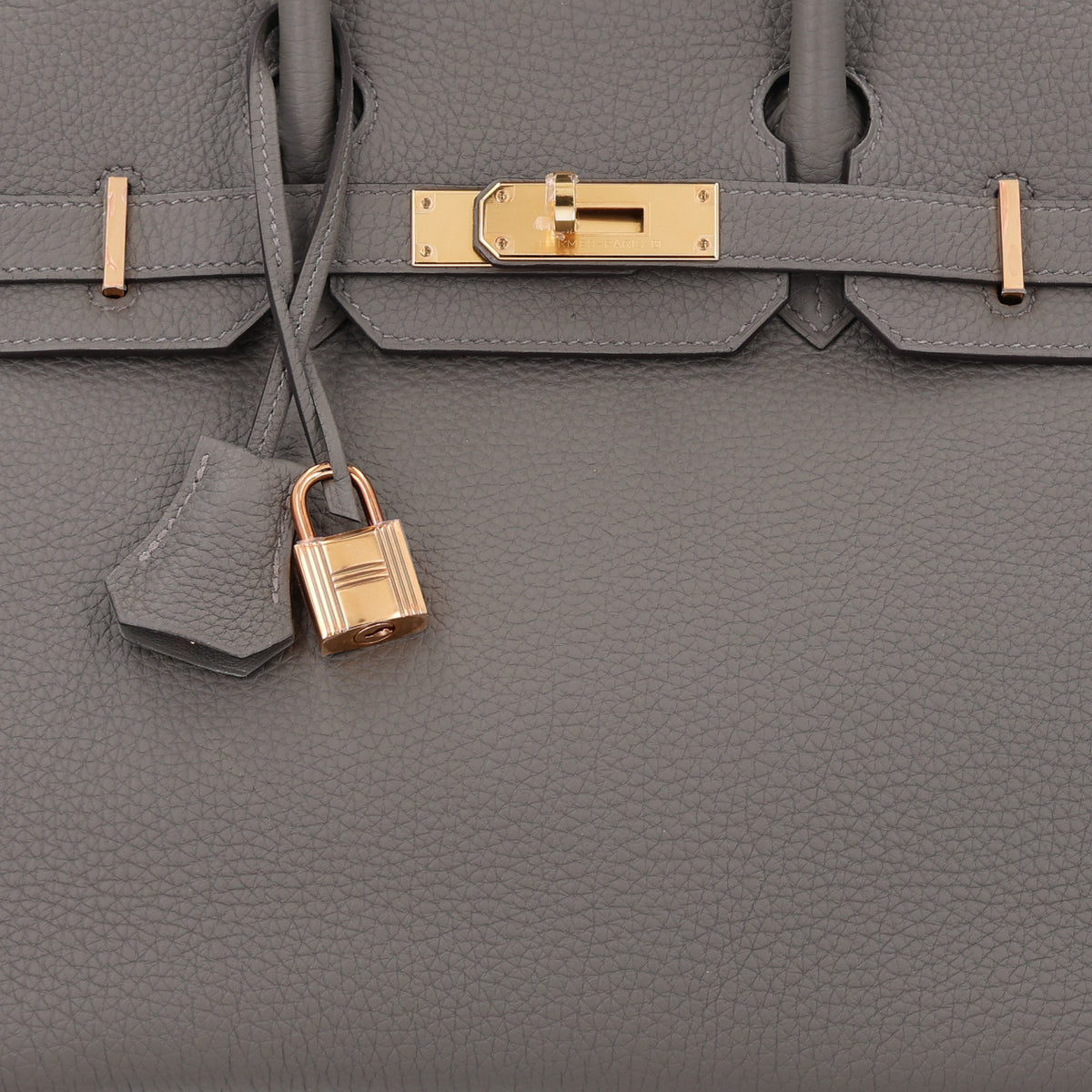 Togo Birkin 30 Gris Meyer