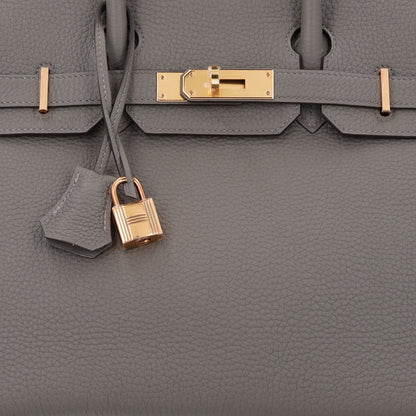 Hermes Togo Birkin 30 Gris Meyer 8 of 10