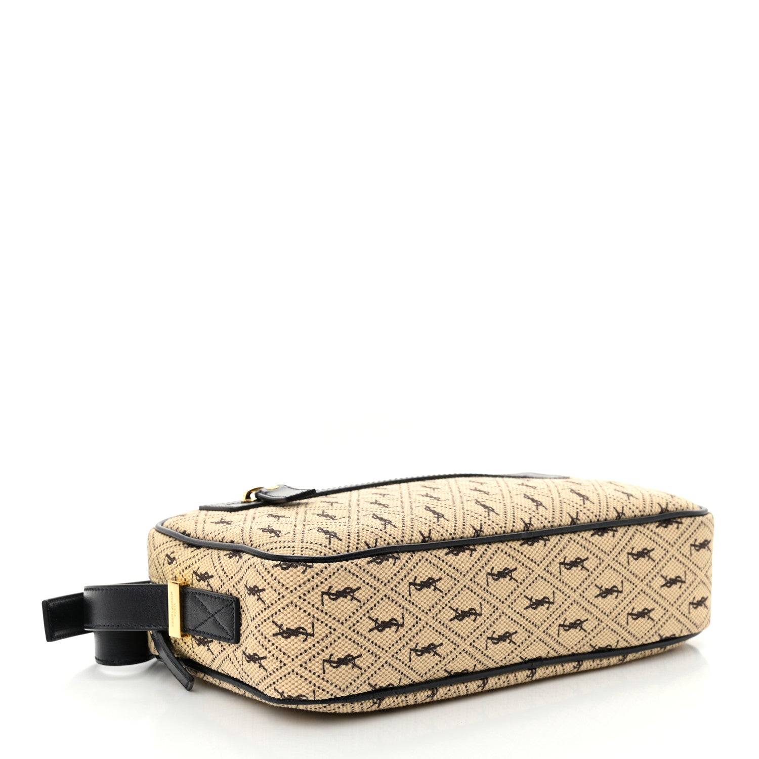 Saint Laurent Canvas Monogram All Over Camera Bag Beige 4 of 10