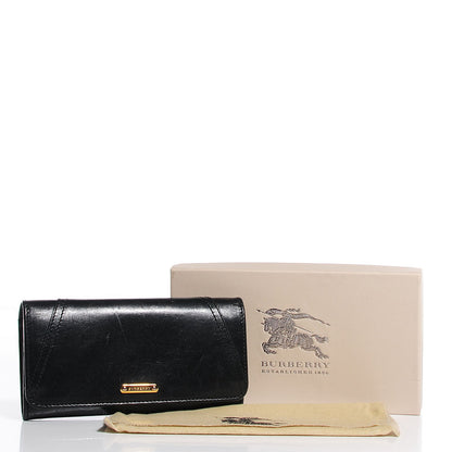 Burberry Leather Penrose Continental Wallet Black 5 of 10