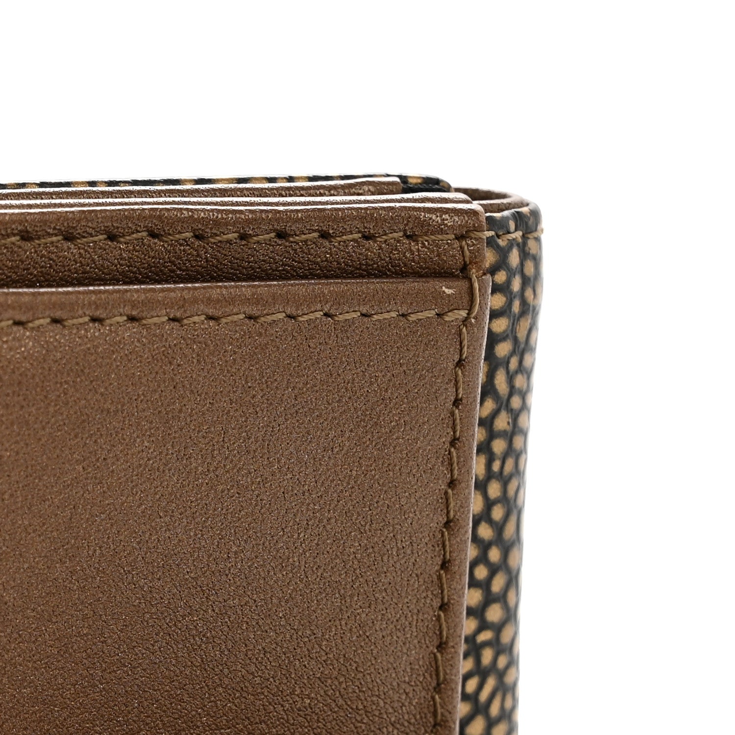 Chanel Metallic Caviar Timeless CC Compact Wallet Bronze 9 of 10