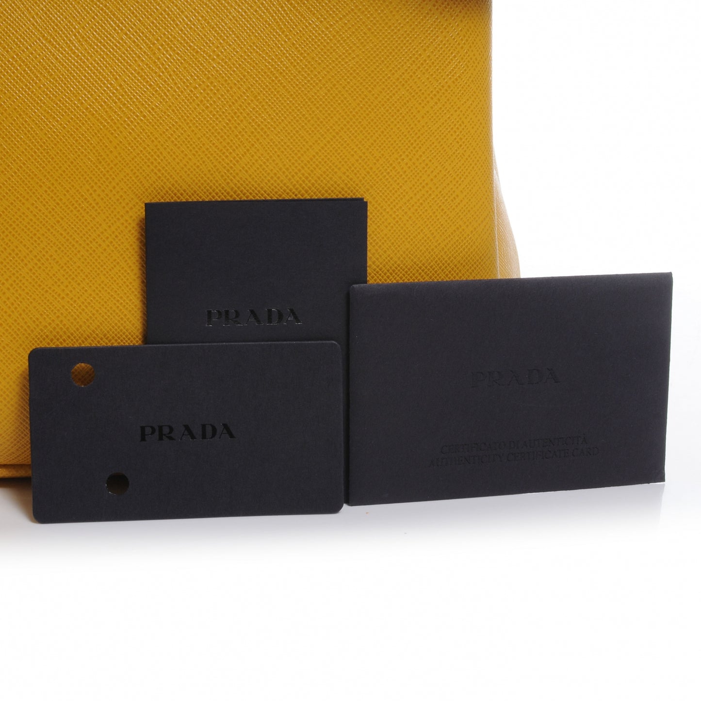 Saffiano Lux Medium Tote Mimosa