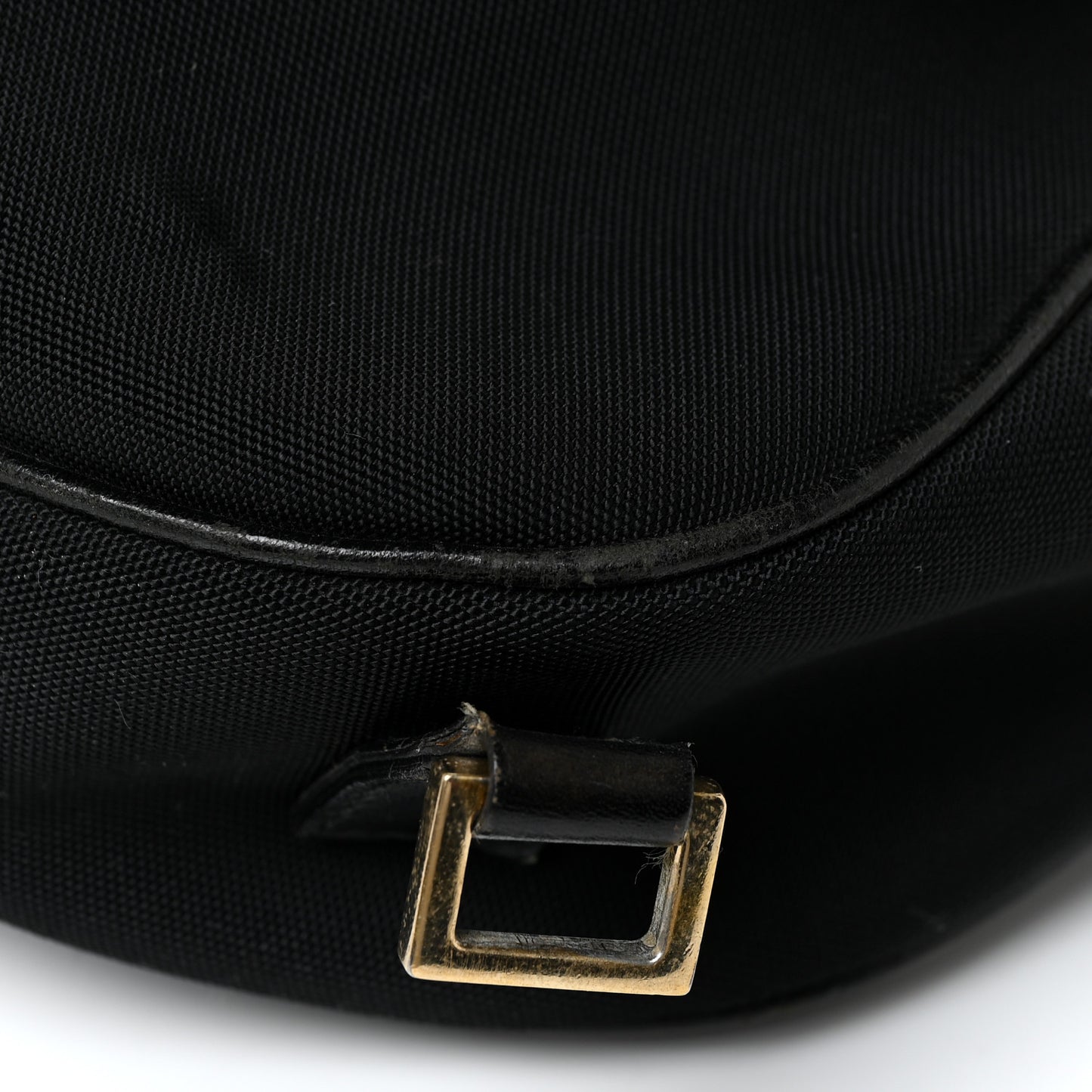Canvas Messenger Bag Black