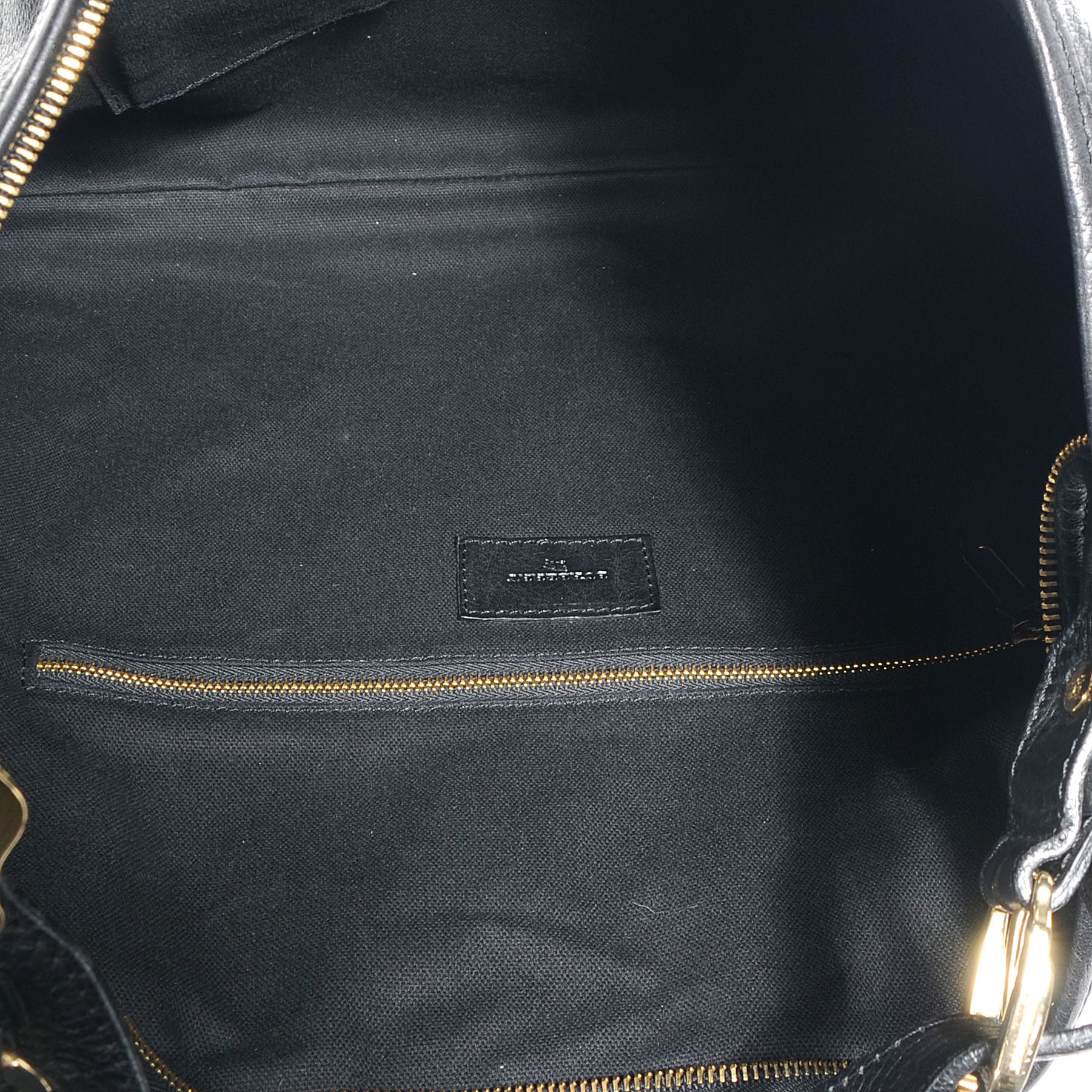 Burberry Leather Chain Hobo Black 5 of 7
