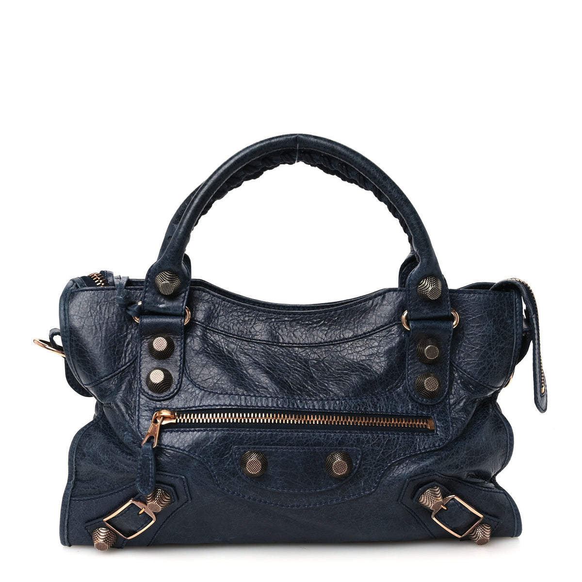 Balenciaga Agneau Giant 21 Rose Gold Hardware City Dark Night 1 of 11
