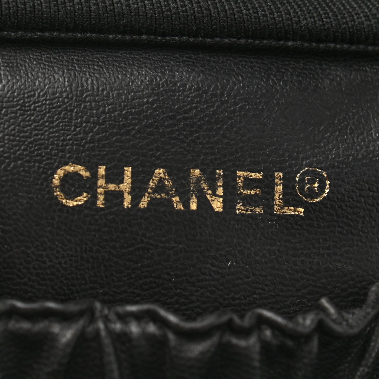 Chanel Caviar Vanity Cosmetic Case Black 7 of 10