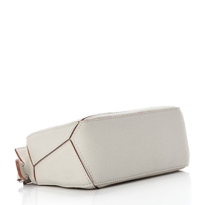 Loewe Calfskin Mini Puzzle Bag Soft White 4 of 11