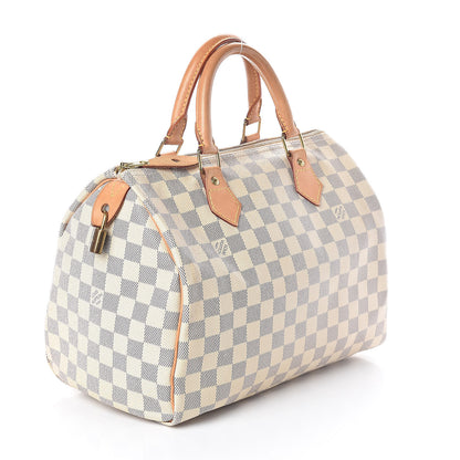 Louis Vuitton Damier Azur Speedy 30 3 of 12