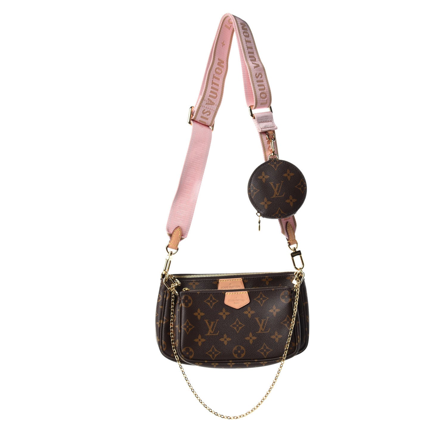 Louis Vuitton Monogram Multi Pochette Accessories Rose Clair 1 of 14