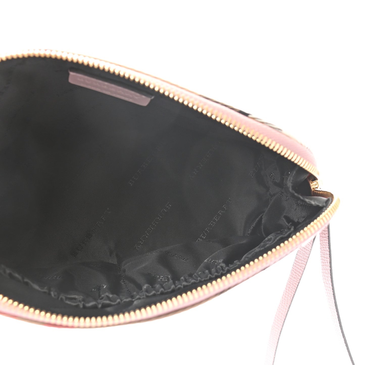 House Check Sequin Peyton Pouch Bag Pink