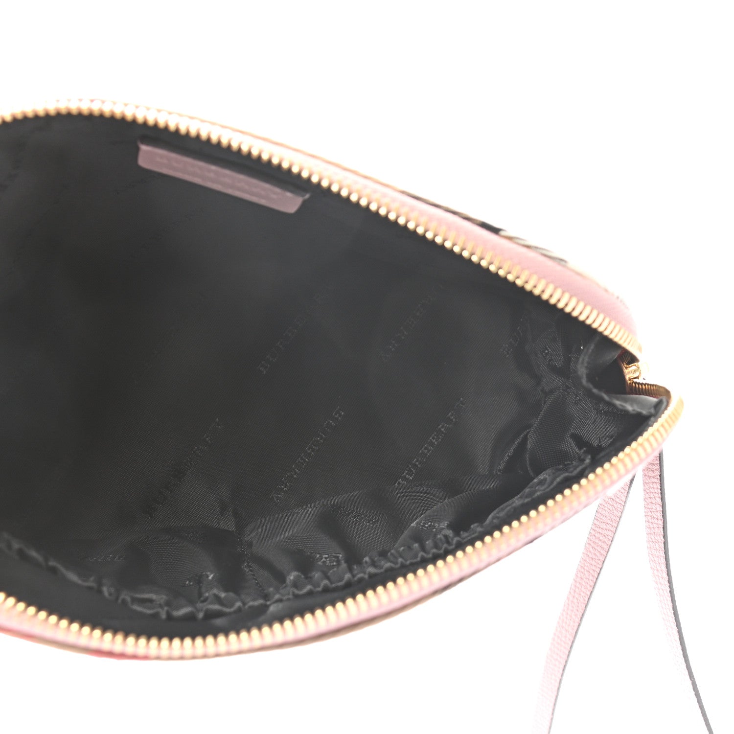 Burberry House Check Sequin Peyton Pouch Bag Pink 5 of 9