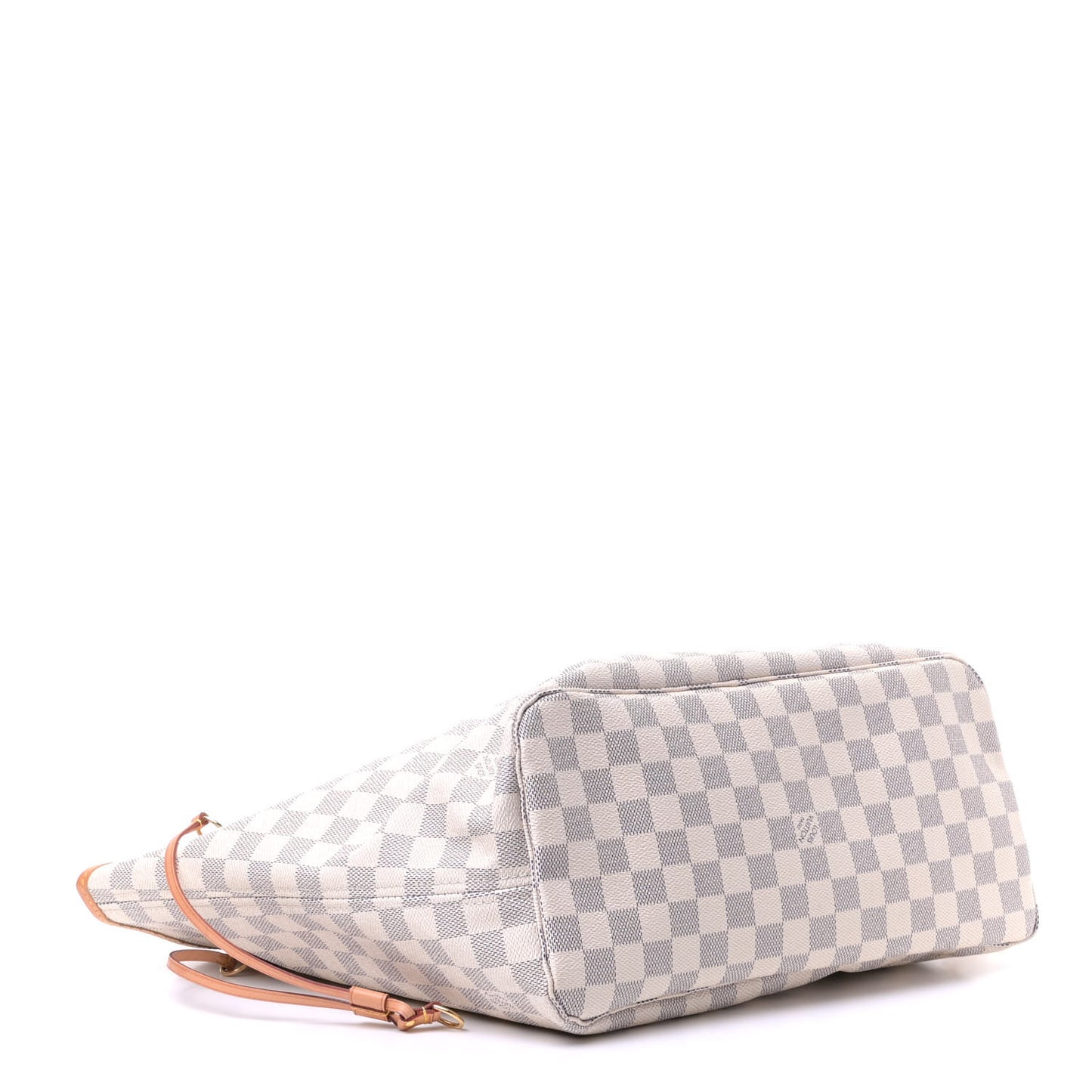 Damier Azur Neo Neverfull MM Rose Ballerine