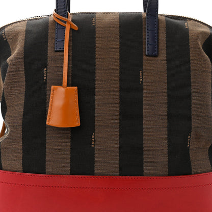 Fendi Pequin Cuoio Vegetale 2Bag Tobacco Rosso Blue Mirto Miele 8 of 13