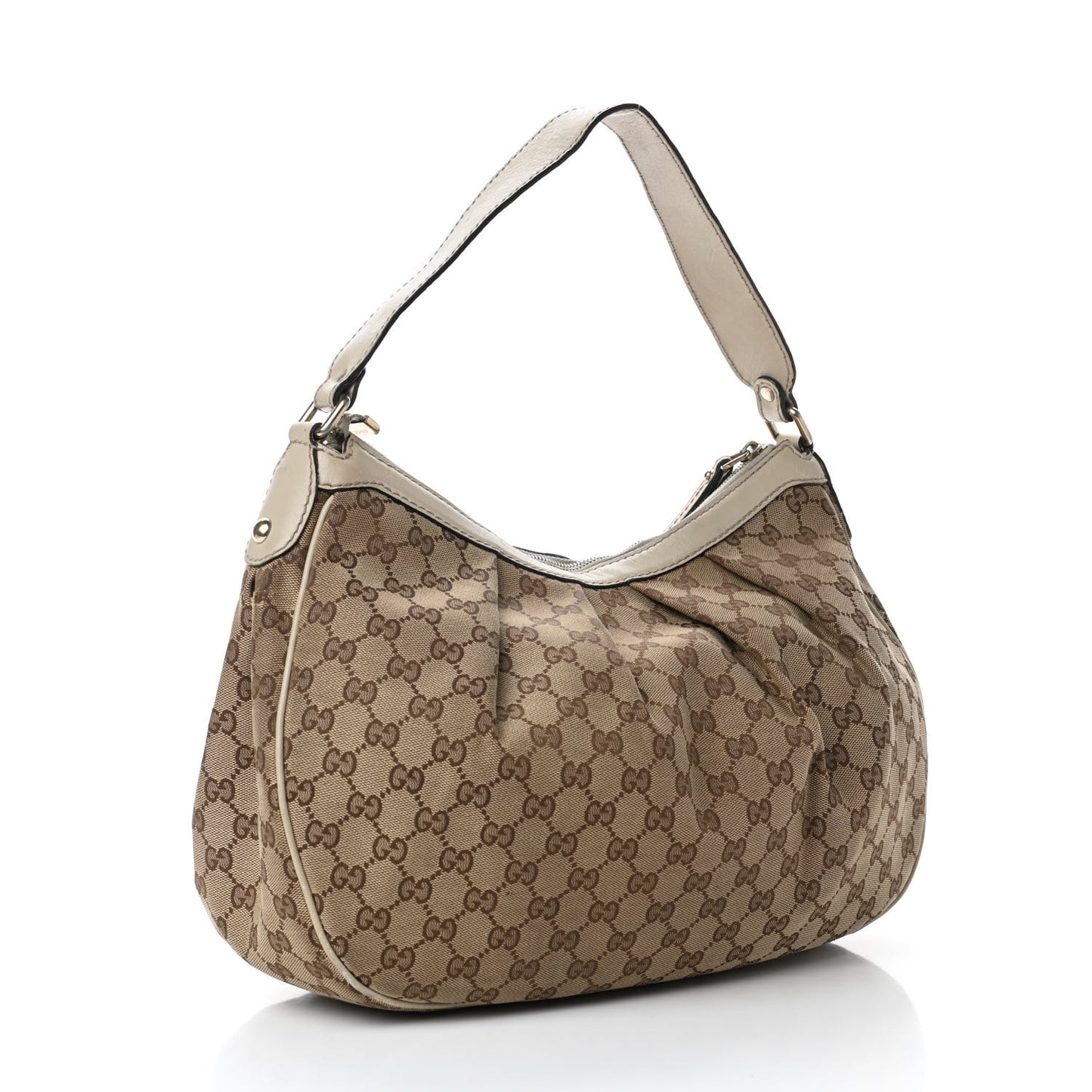 Monogram Medium Sukey Hobo Off White