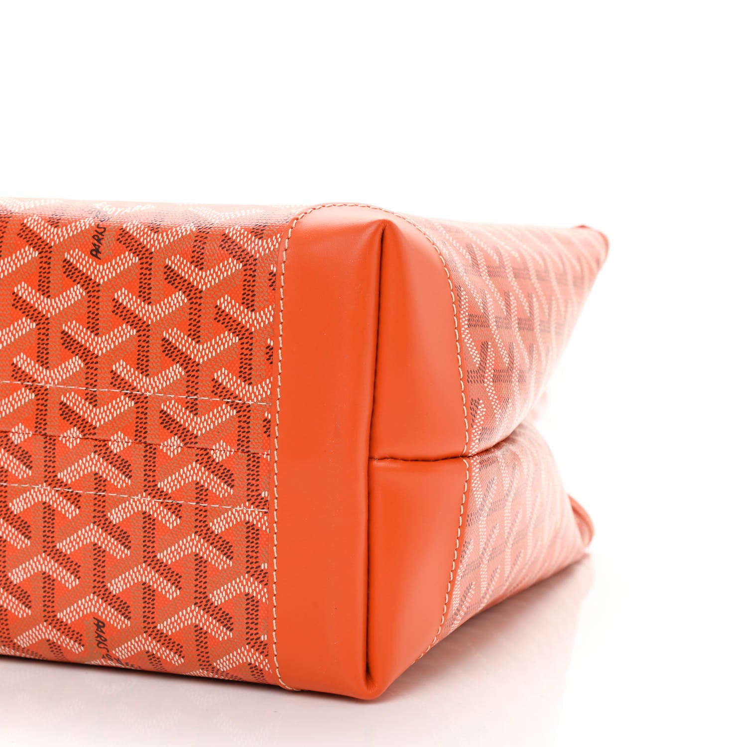 Goyard Goyardine Bellechasse PM Orange 9 of 9