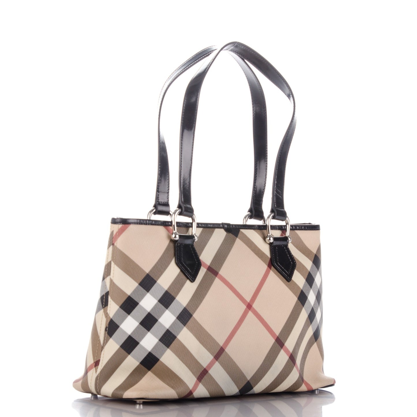 Supernova Check Regent Tote Black