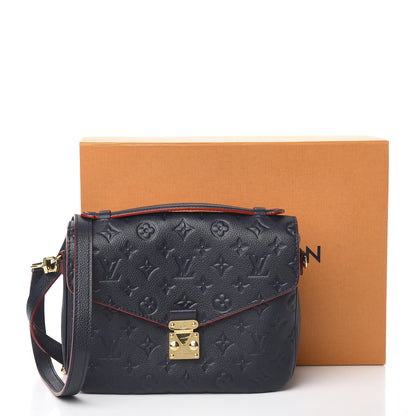 Louis Vuitton Empreinte Pochette Metis Marine Rouge 11 of 11