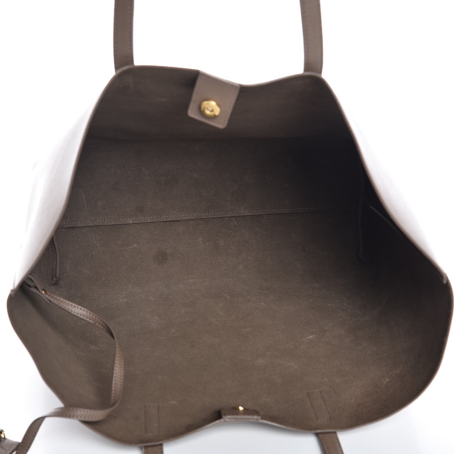 Calfskin Large Shopping Tote Taupe