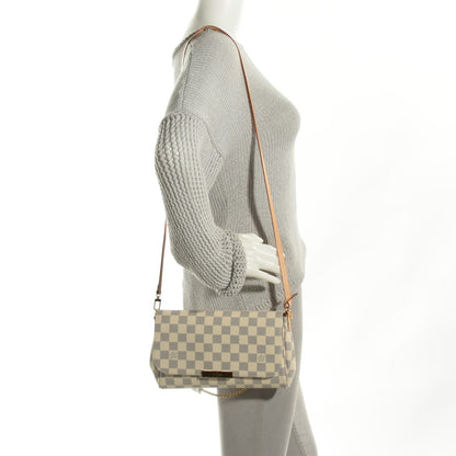 Louis Vuitton Damier Azur Favorite MM 2 of 20