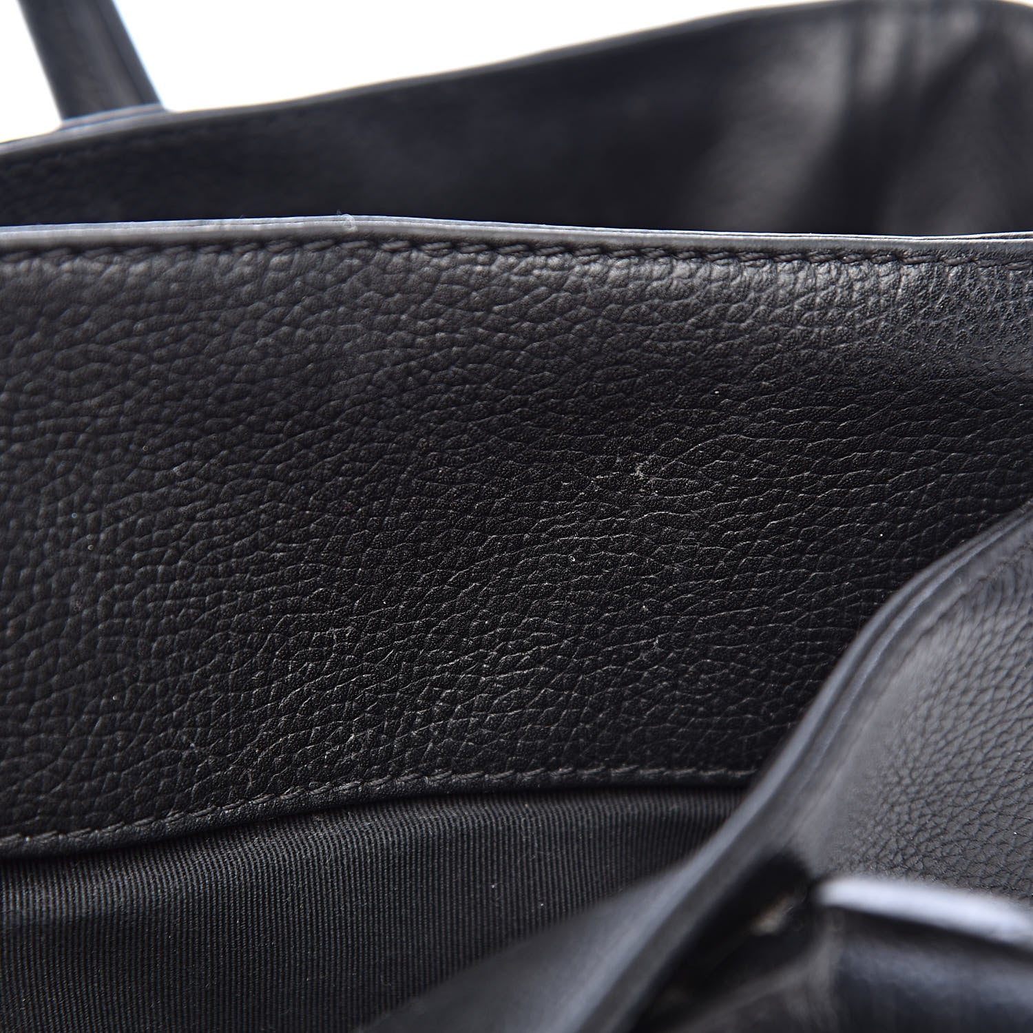 Chanel Calfskin Cerf Executive Shopper Tote Black 8 of 22