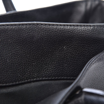 Chanel Calfskin Cerf Executive Shopper Tote Black 8 of 22