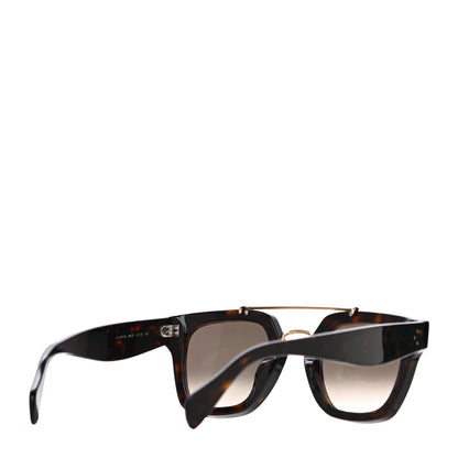 Celine Acetate Bridge Sunglasses CL41077/S Dark Havana 3 of 6