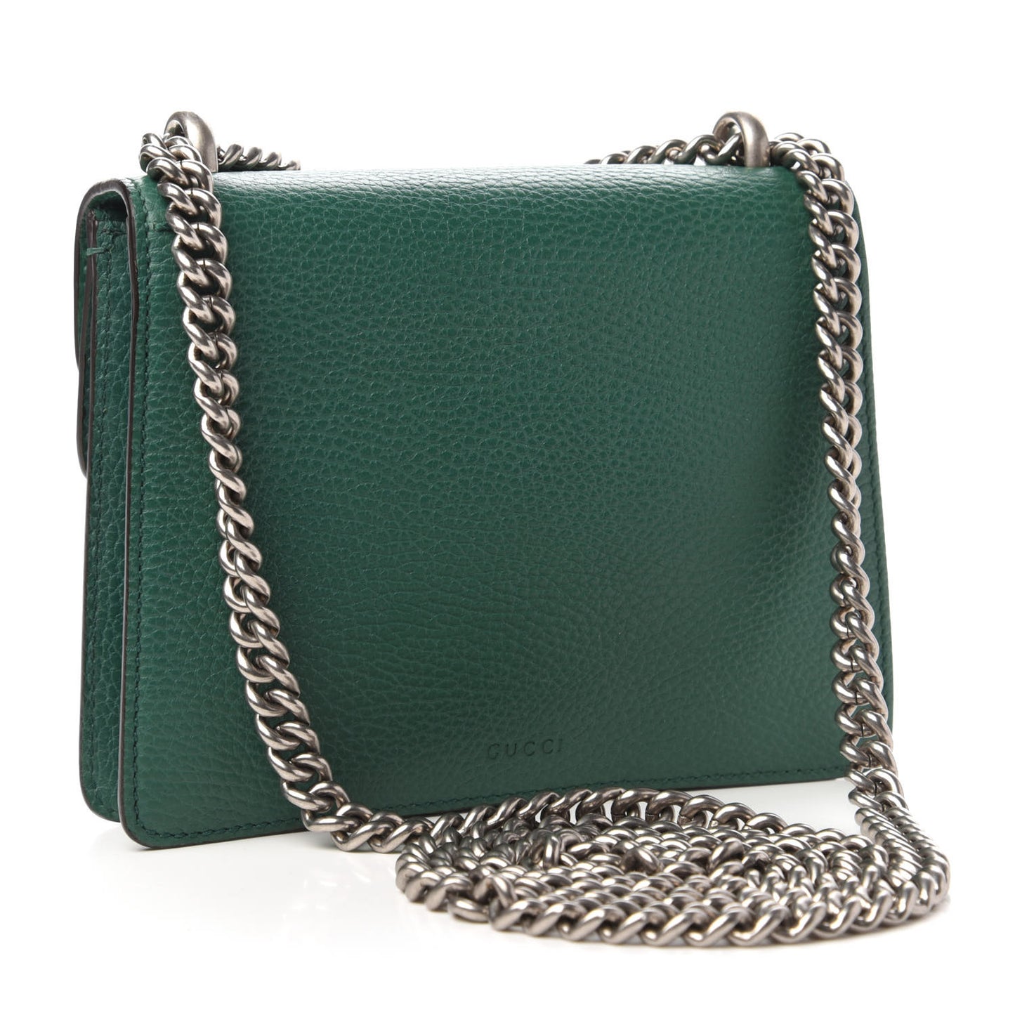 Calfskin Mini Dionysus Shoulder Bag Emerald