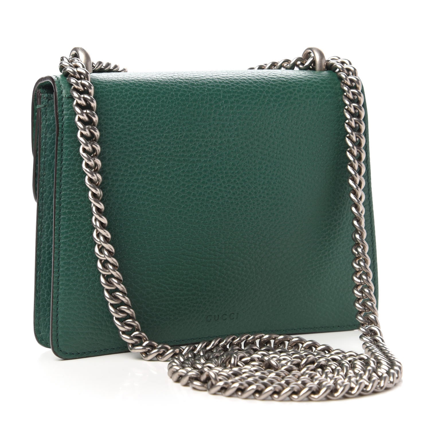 Gucci Calfskin Mini Dionysus Shoulder Bag Emerald 4 of 13