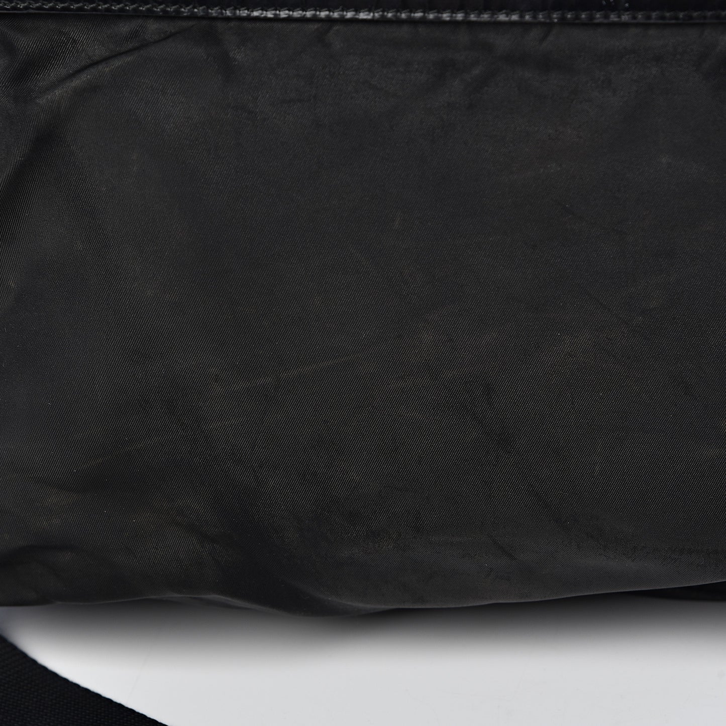 Tessuto Nylon Messenger Bag Black