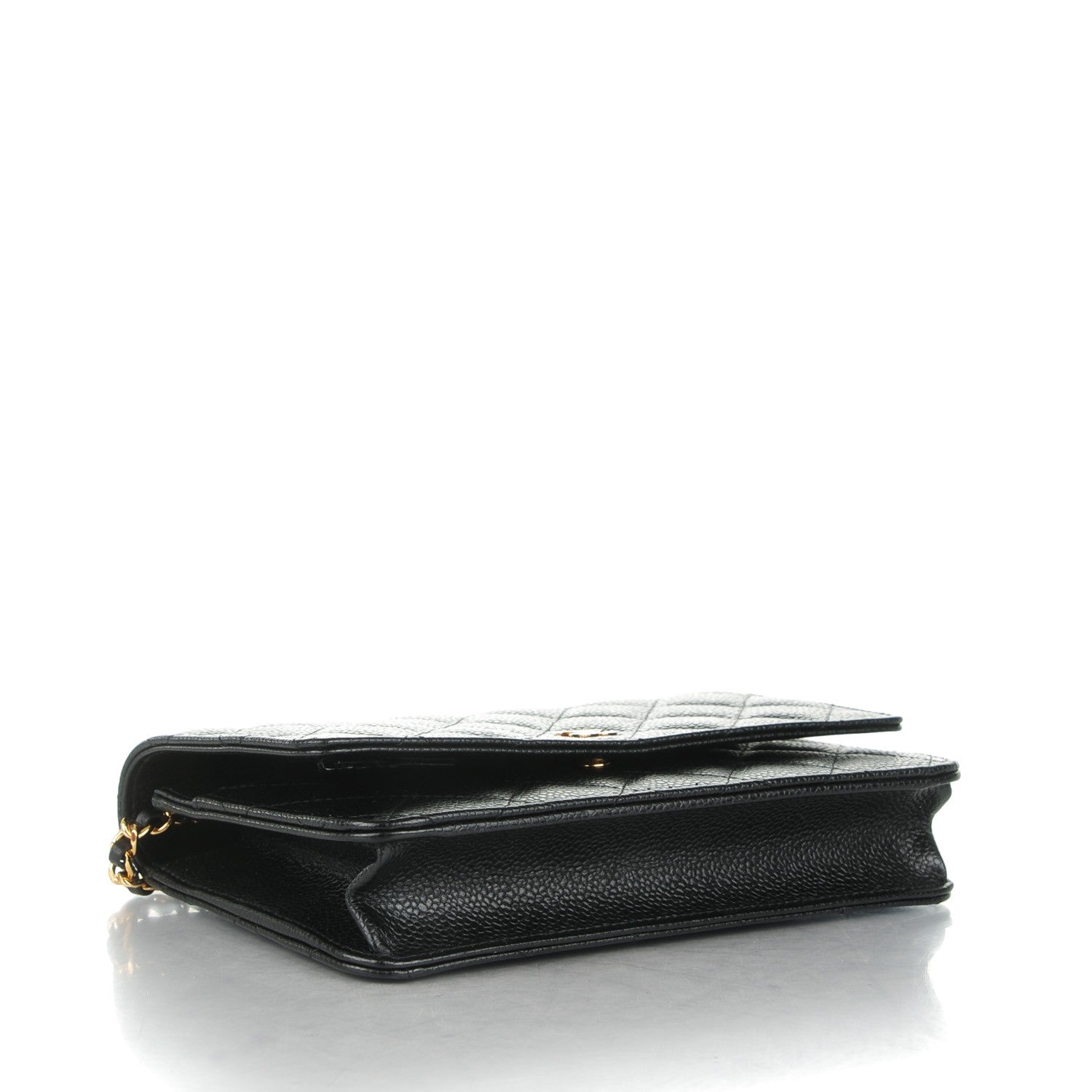Chanel Caviar Quilted Wallet On Chain WOC Black 4 of 8